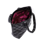 BOLSA TOTE PUFFER MAXI NYLON PRETO
