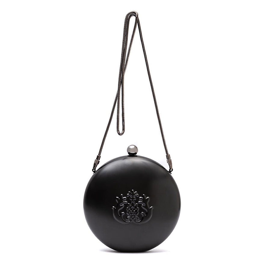 BOLSA CLUTCH MAXI ESFERA BLACK