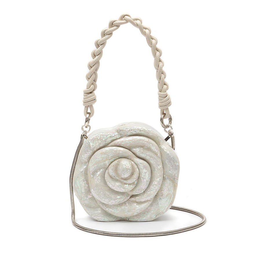 BOLSA CLUTCH MADREPÉROLA MEDIA CAMELIA