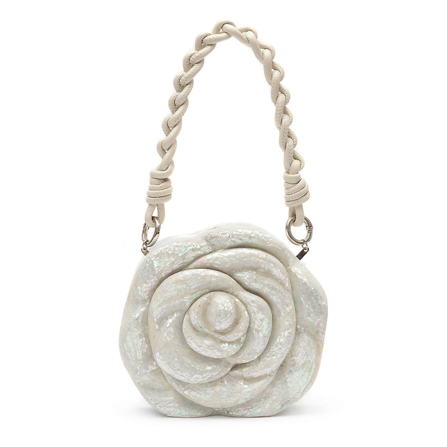 BOLSA CLUTCH MADREPÉROLA MEDIA CAMELIA