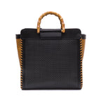 BOLSA CARRÉ GRANDE RÁFIA NAPOLI PRETA