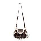 BOLSA CROSSBODY ANNE MARIE PEQUENA CAMURÇA OVELHA
