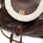BOLSA CROSSBODY ANNE MARIE PEQUENA CAMURÇA OVELHA