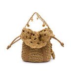 BOLSA BUCKET RAFIA PEQUENA SEA ELEMENTS