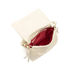 BOLSA FLAP DAYSE MÉDIA EM COURO BODAN CHANTILLY OURO