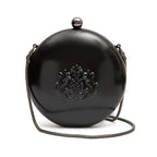 BOLSA MAXI ESFERA ARCHÉ RÁFIA PRETA