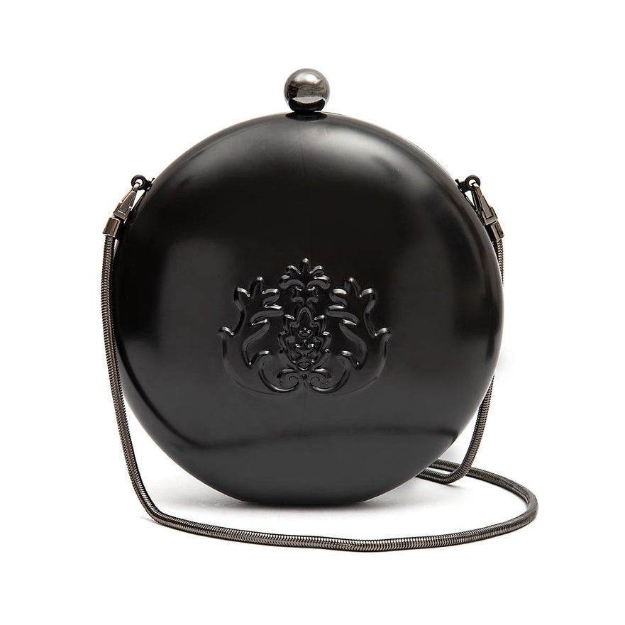 BOLSA MAXI ESFERA ARCHÉ RÁFIA PRETA