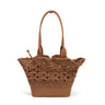 BOLSA BASKET CAMELLIA CROCHÊ ARGILA