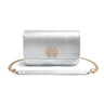 BOLSA CARTEIRA FOREVER IN LOVE LIZARD PRATA COM FECHO CRISTAL / OURO