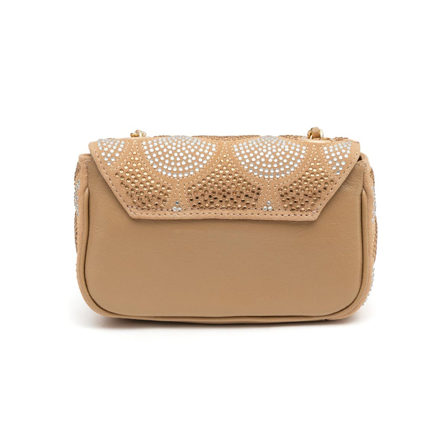 BOLSA SIRENA COCOON MINI  CRISTAL  AREIA