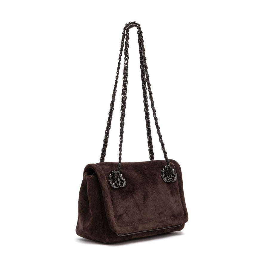 BOLSA FLAP PETRA PEQUENA COURO EXPRESSO