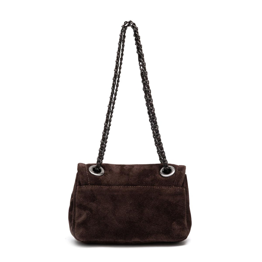 BOLSA FLAP PETRA PEQUENA COURO EXPRESSO