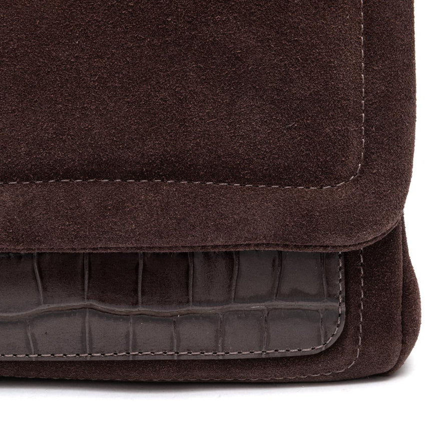 BOLSA FLAP PETRA MÉDIA COURO EXPRESSO