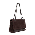 BOLSA FLAP PETRA MÉDIA COURO EXPRESSO