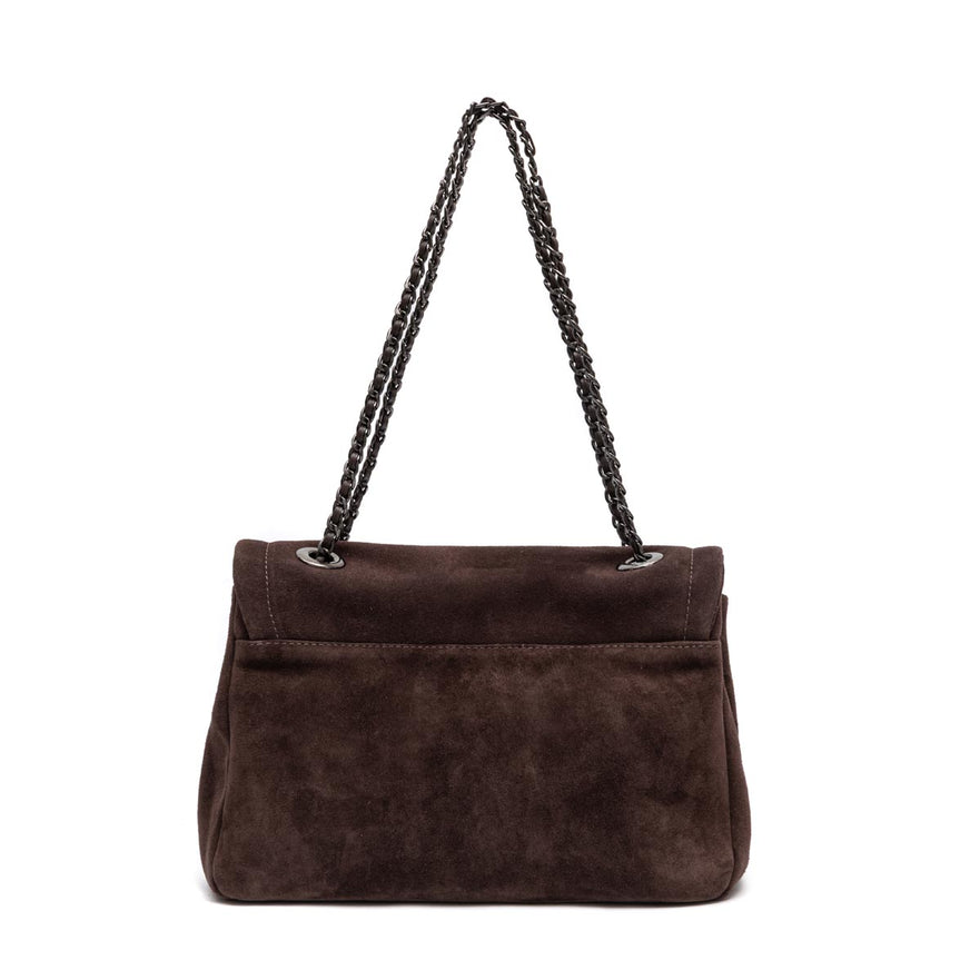 BOLSA FLAP PETRA MÉDIA COURO EXPRESSO