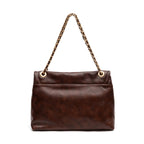 BOLSA FLAP DAHLIA GREENE MULTIPOCKETS ESTONADO PINHÃO