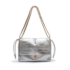 BOLSA MAREA PATCH  SCALE GRANDE  PRATA