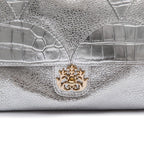 BOLSA MAREA PATCH  SCALE GRANDE  PRATA