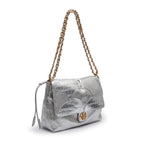 BOLSA MAREA PATCH  SCALE GRANDE  PRATA