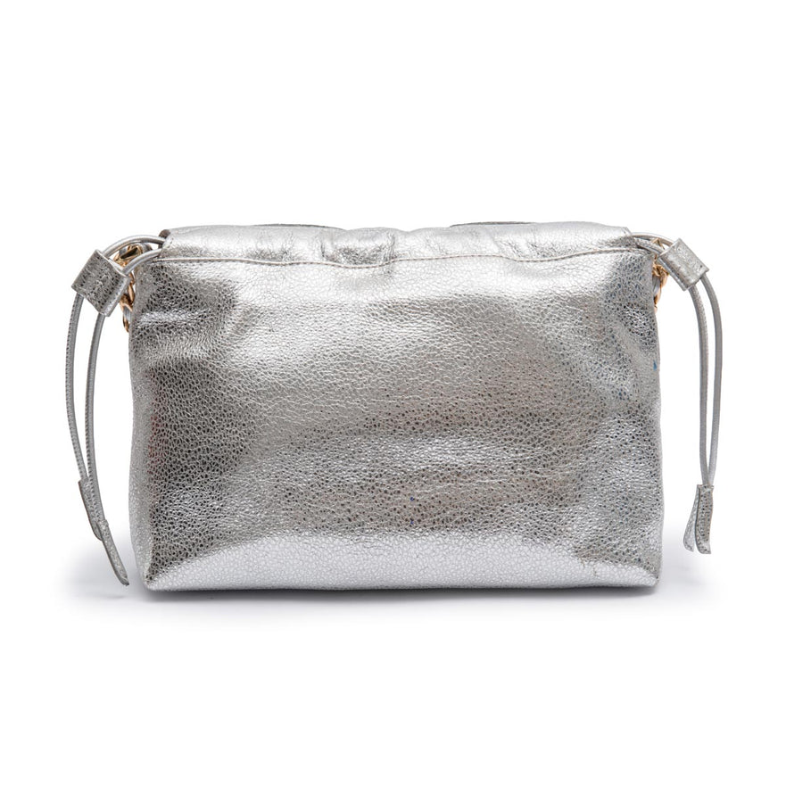 BOLSA MAREA PATCH  SCALE GRANDE  PRATA