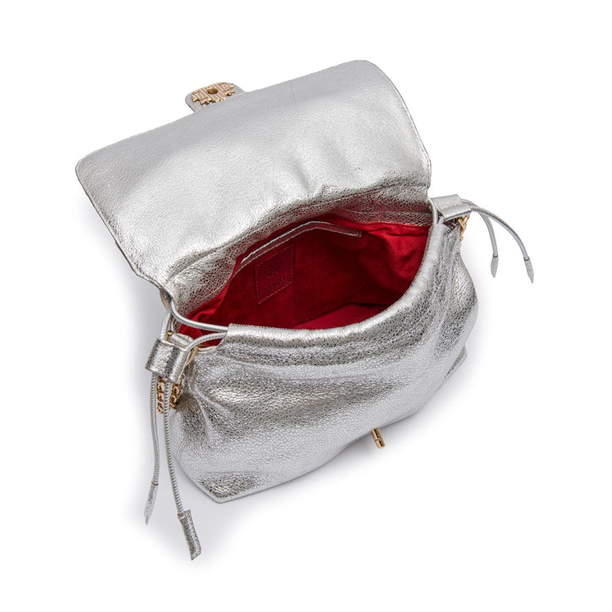 BOLSA MAREA PATCH  SCALE GRANDE  PRATA