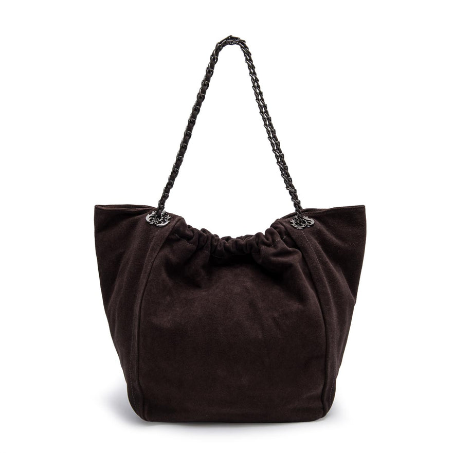 BOLSA SHOPPING BAG PETRA MAXI CAMURÇA EXPRESSO ONIX