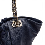 BOLSA SHOPPING BAG PETRA MAXI  COURO COBALTO