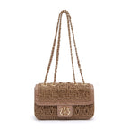 BOLSA BAGUETE ANNE PEQUENA CROCHÊ BALM