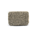BOLSA PUFFER TWEED PEQUENA LUREX  OURO