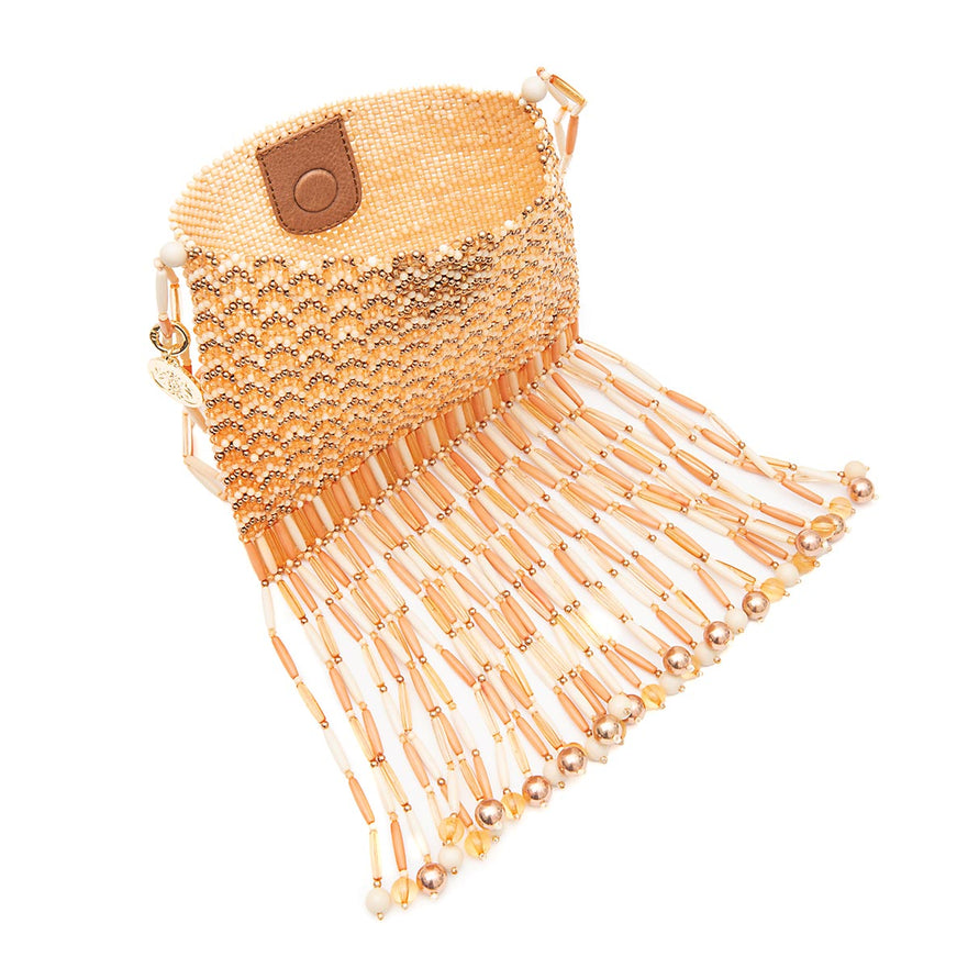 BOLSA ÁUREA CROSSBODY PINHÃO