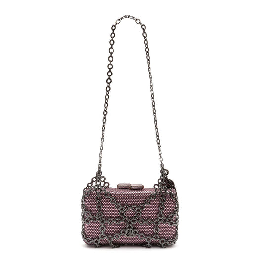 BOLSA CLUTCH NARA PEQUENA  LAVANDA ONIX