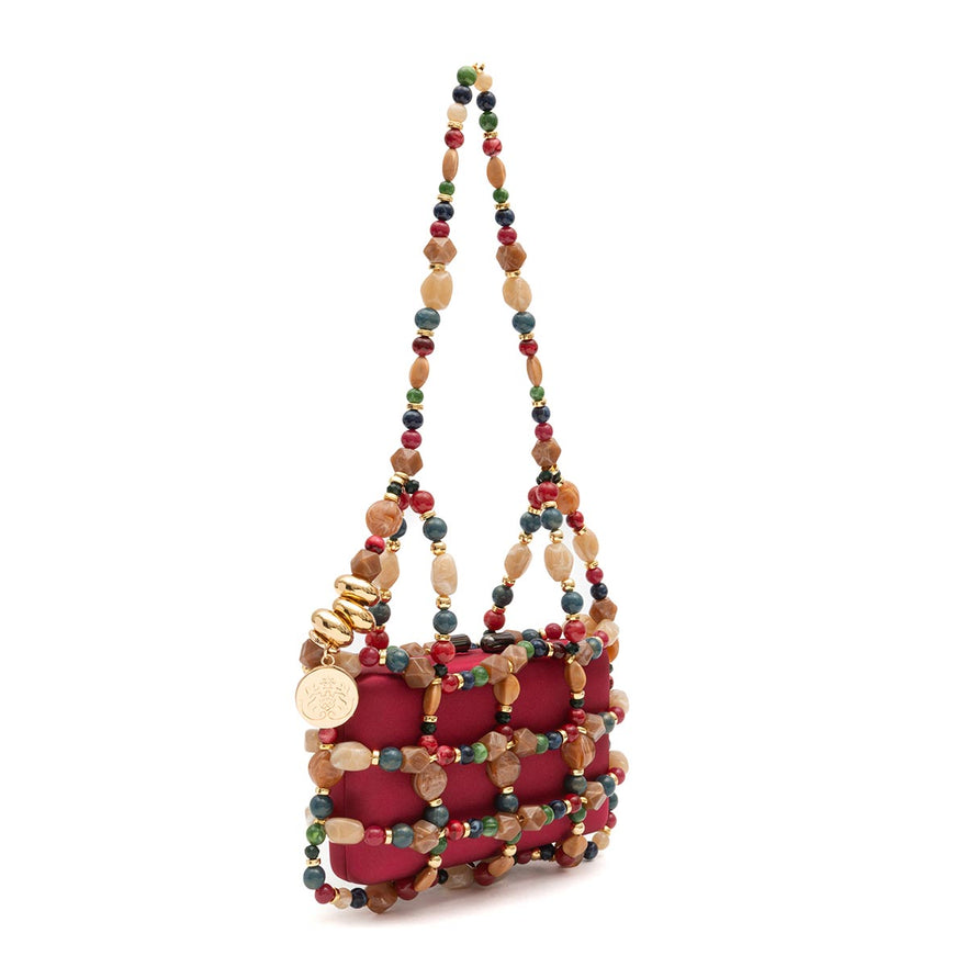 CLUTCH LUMA PEQUENA COLORS RUBI