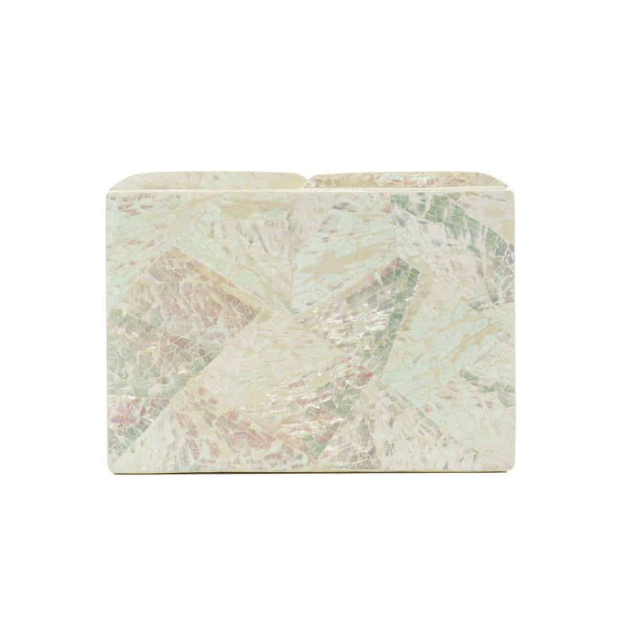BOLSA CLUTCH MADREPÉROLA PEQUENA RETANGULAR MADRECLARA
