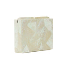 BOLSA CLUTCH MADREPÉROLA PEQUENA RETANGULAR MADRECLARA