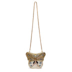 BOLSA CLUTCH MADREPÉROLA MÉDIA  BORBOLETA