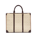 BOLSA SIRENA TOTE GRANDE MONOGRAMA CANVAS CREME