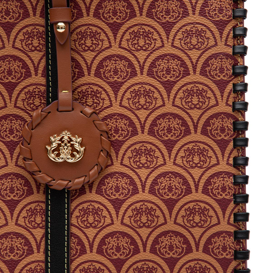 BOLSA TOTE SIRENA GRANDE CANVAS CARAMELO