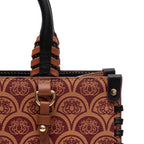 BOLSA TOTE SIRENA GRANDE CANVAS CARAMELO