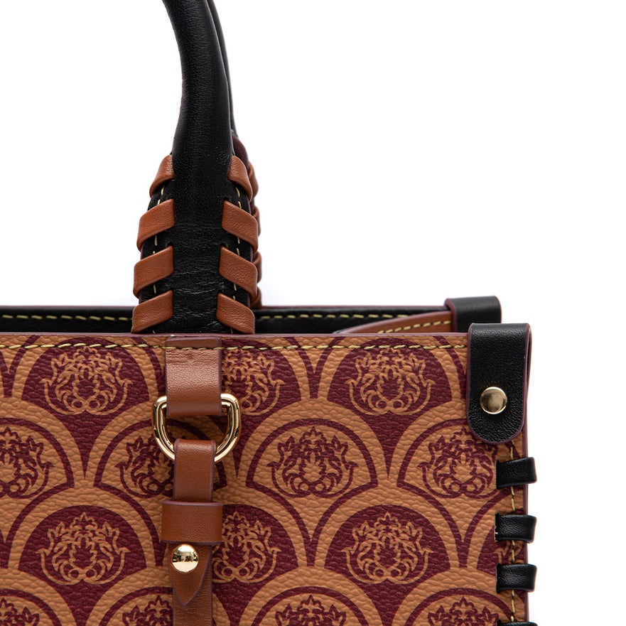 BOLSA TOTE SIRENA GRANDE CANVAS CARAMELO