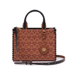BOLSA TOTE SIRENA MINI MONOGRAMA CANVAS CARAMELO