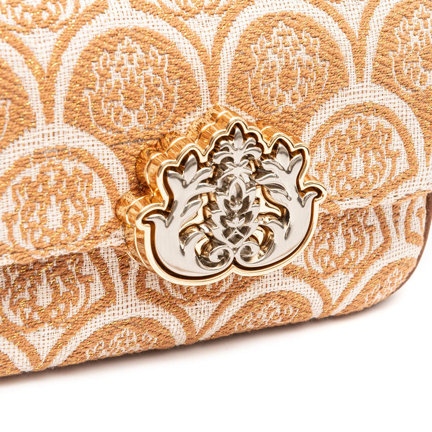 BOLSA BAGUETE SIRENA MINI JACQUARD