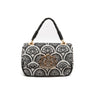 BOLSA MINI  BAGUETE SIRENA JACQUARD PRETO