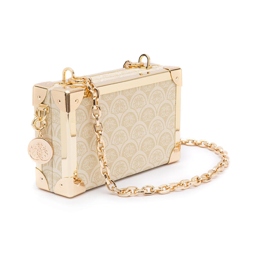 BOLSA CLUTCH TRUNK SIRENA PEQUENA MONOGRAMA CANVAS