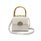 BOLSA TOP HANDLE MINI COURO MAXI CROCO CHANTILLY